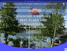 Tablet Screenshot of americanprideflagpoles.com